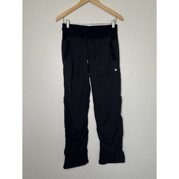 Lululemon Dance Studio Pants In Black Size 6G - Picture 1 of 4